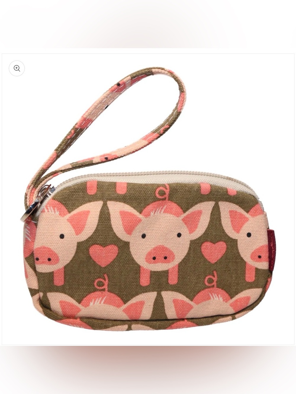 Clutch Coin Purse Pig